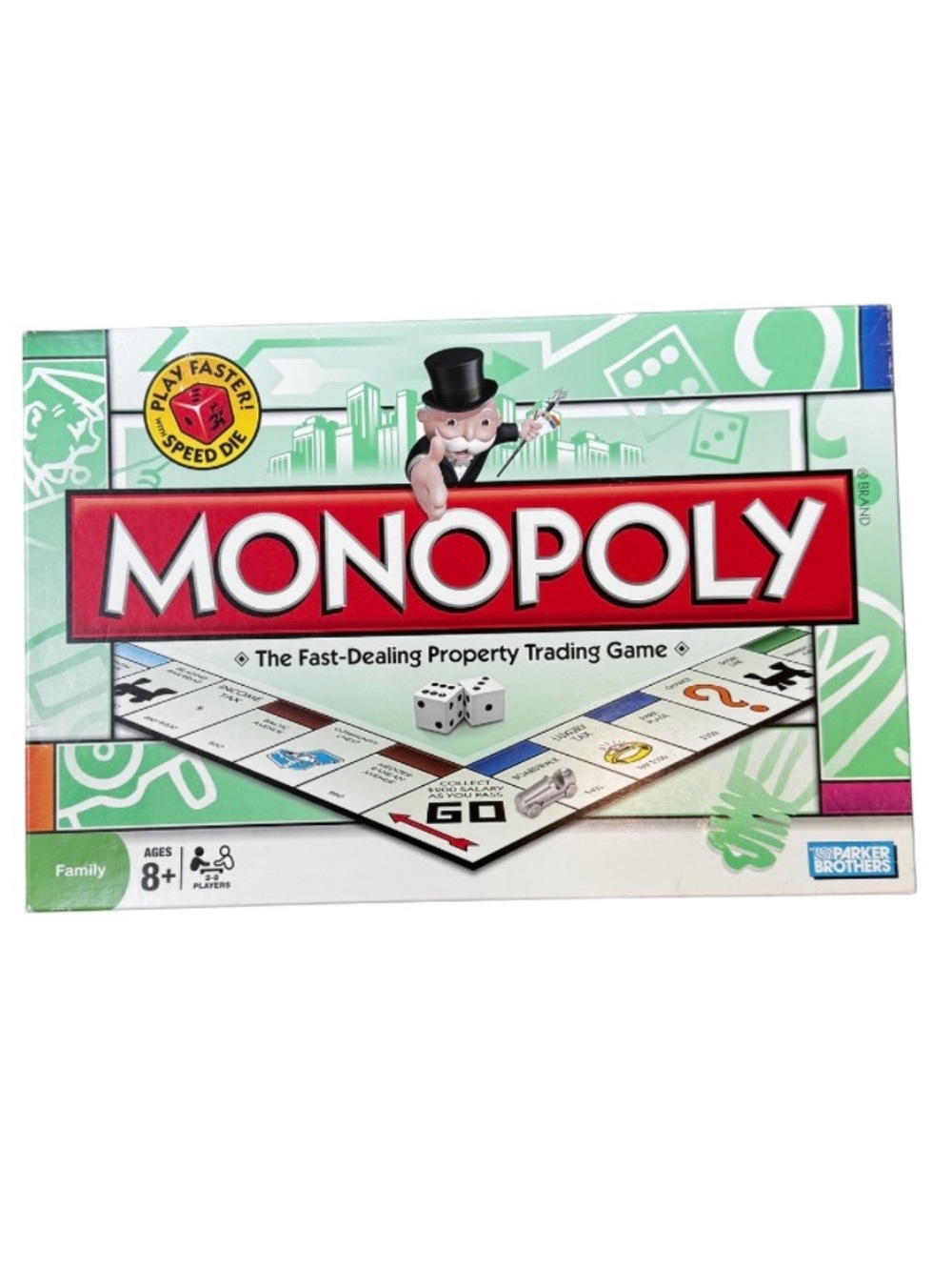 Monopoly Board Game by Hasbro - Speed Die Edition 2008
